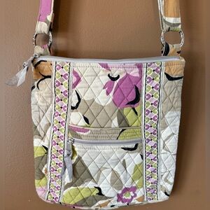 Vera Bradley Portobello Road Quilted Crossbody Bag w/Adjustable Strap